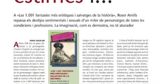 Ressenya Assaig 1001 Fantasies De Roser Amills