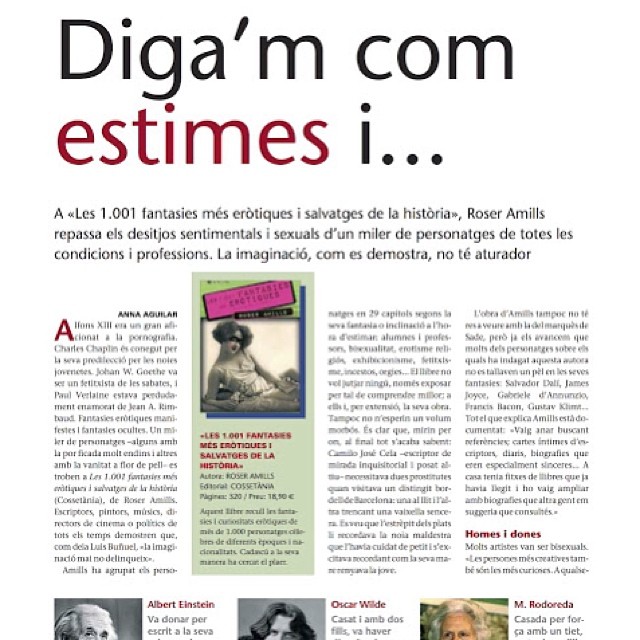 Ressenya Assaig 1001 Fantasies De Roser Amills
