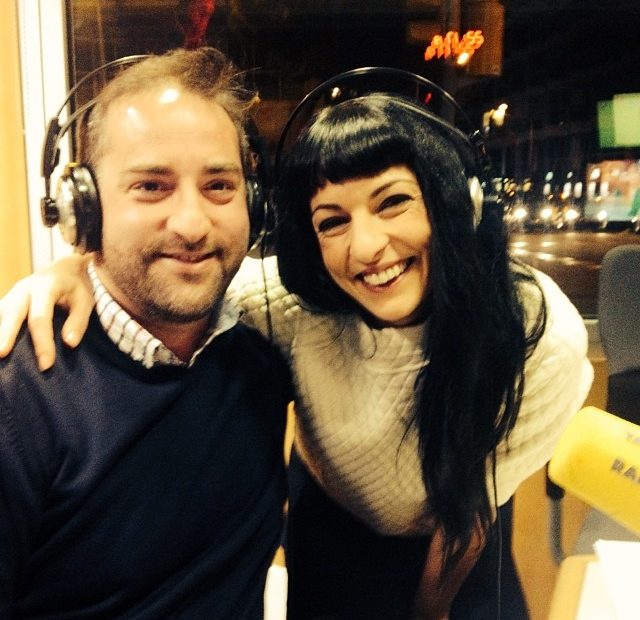 Roser Amills con Gabriel J Martin a catalunya radio