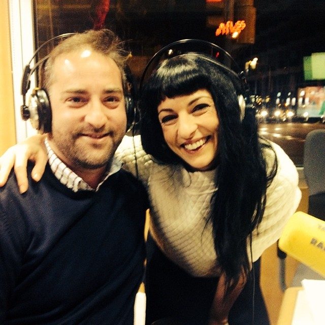 Roser Amills con Gabriel J Martin a catalunya radio