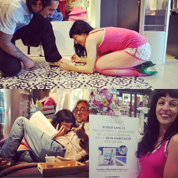 Roser Amills pinup Escaparate de la mallorquina