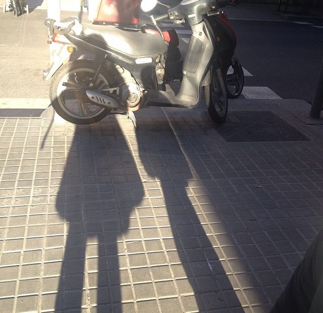 Sombras de Roser Amills y su hijo Juan