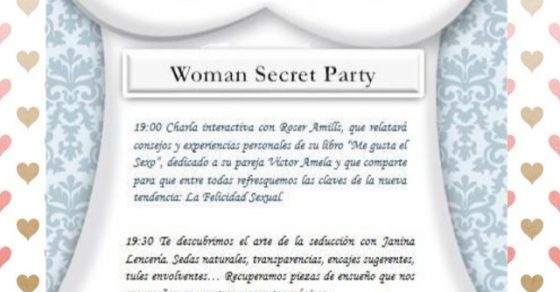 the secret showroom women secret party