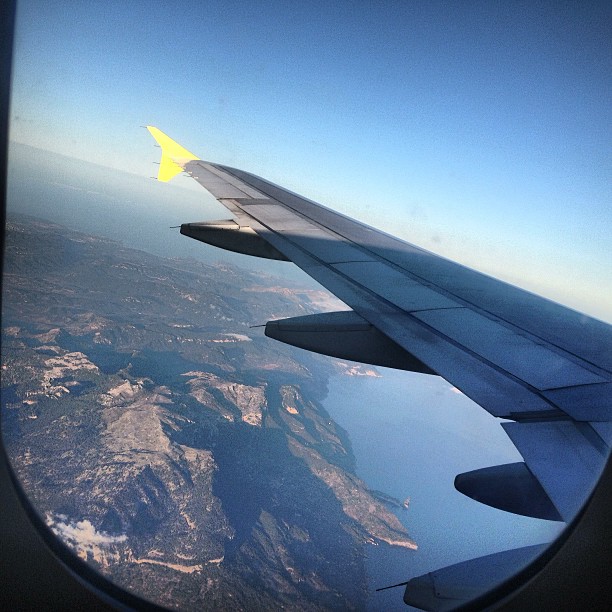 Vistas Avion Mallorca Ventanilla Alas