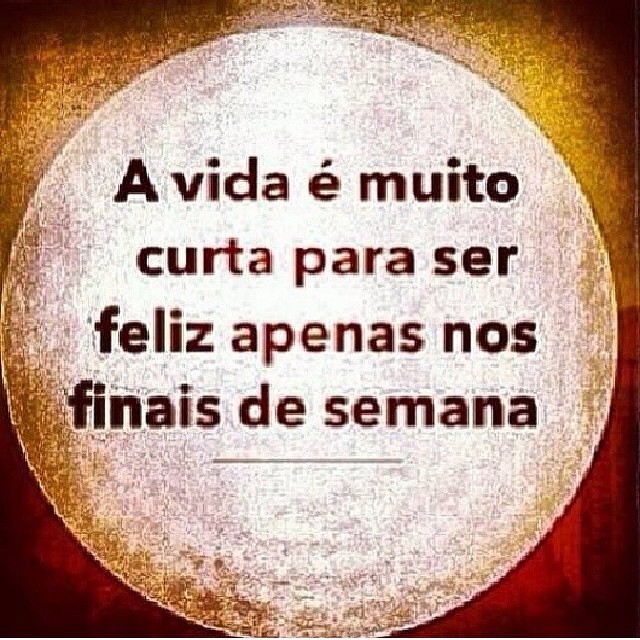 a vida e muito curta