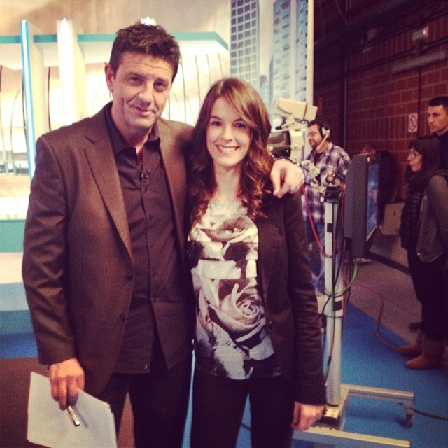 laura mesa y xavi diaz en vespre a la 2