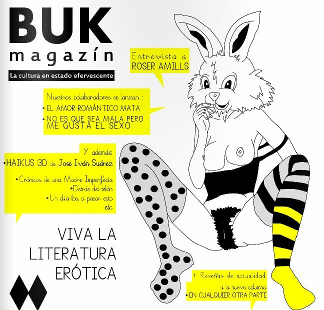 Revista Buk Magazin Entrevista A Roser Amills Febrero 2014