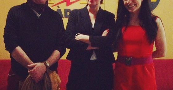 roser amills con almudena blasco i stefano cingolani en catalunya radio