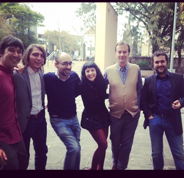 Roser Amills con Álvaro Colomer