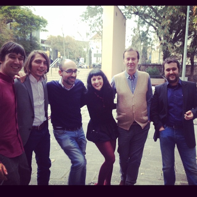 Roser Amills con Álvaro Colomer