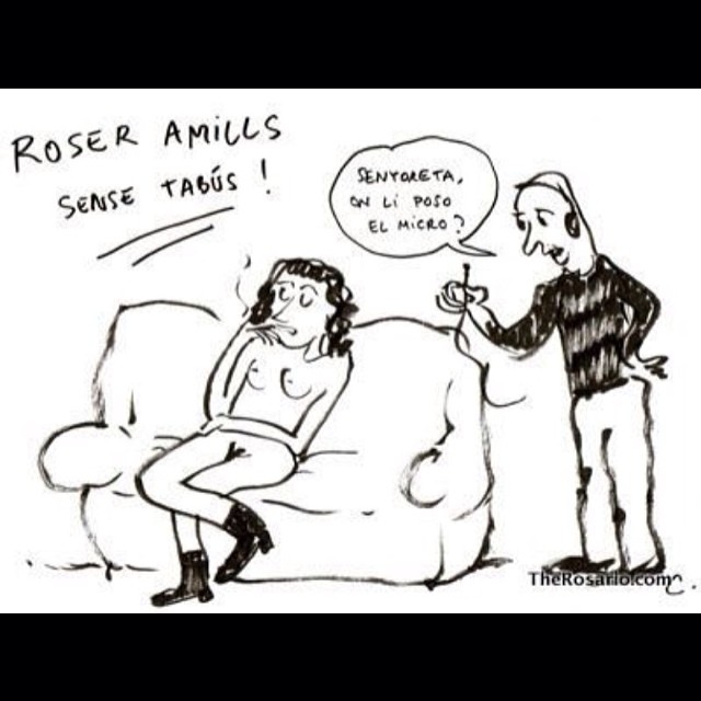 roser amills desnuda ilustracion lhora del lector