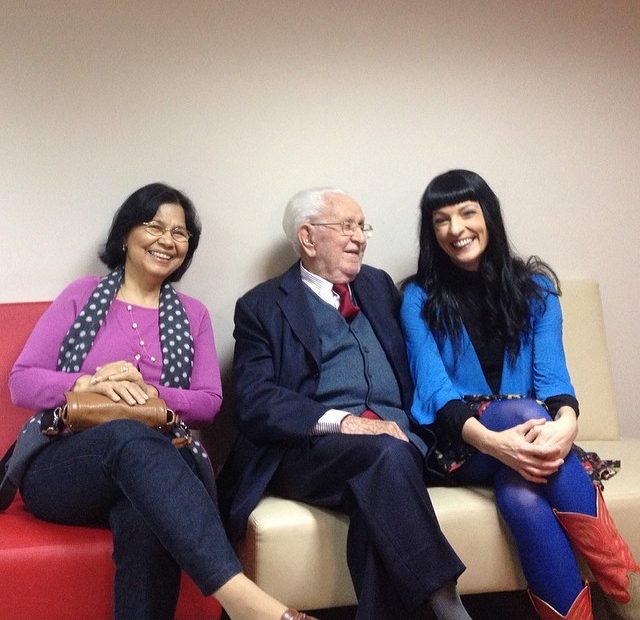 roser amills en vespre a la 2 con santiago santiveri centenario