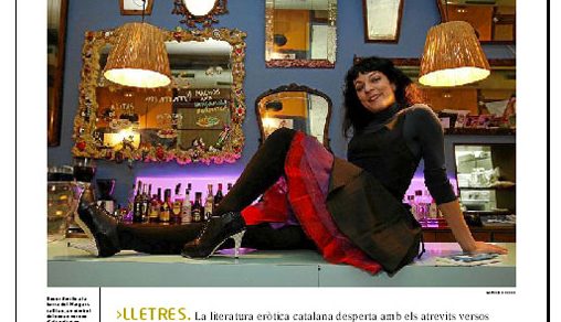 roser amills entrevistada por pel blay en el suplemento tendencies de el mundo