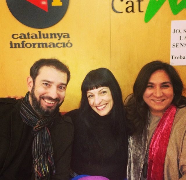 Roser Amills I Pere Estupinya A Catalunya Radio