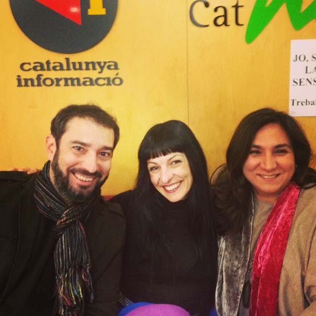 Roser Amills I Pere Estupinya A Catalunya Radio