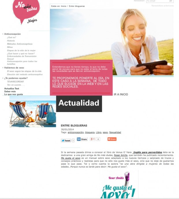 roser amills me gusta el sexo en no mas dudas