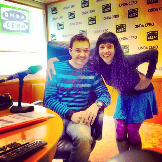 Roser Amills y Albert lesan radio