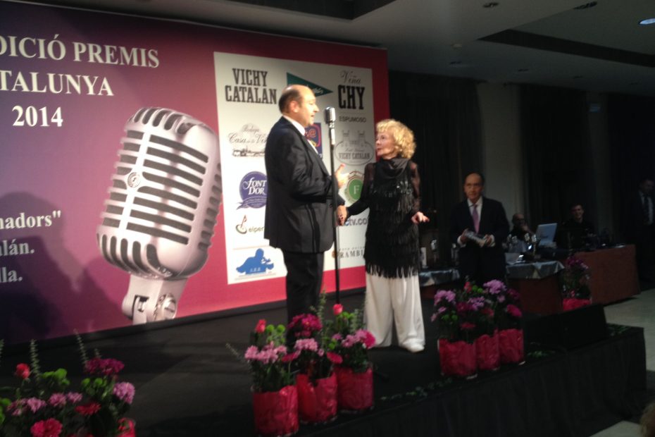 gloria gonzalez lamua constantino mediavilla en los premios apei 2014