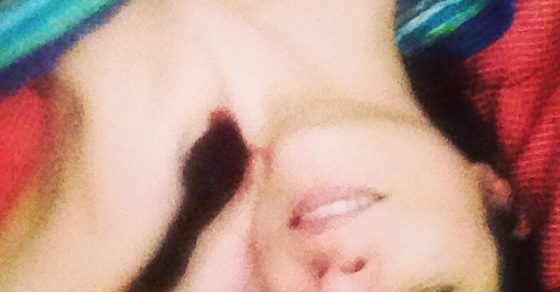 Roser Amills dormida