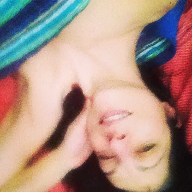 Roser Amills dormida