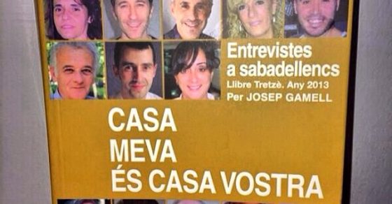 Roser Amills entrevistada en el libro de josep gamell sabadellencs