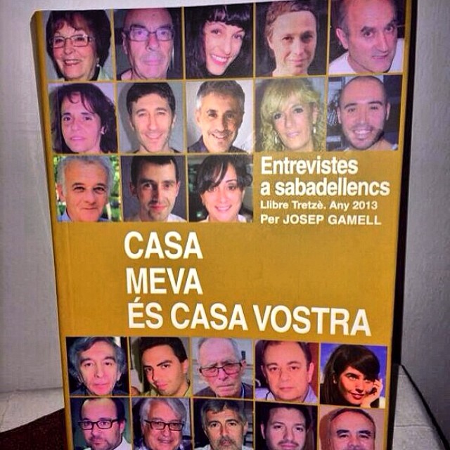 Roser Amills entrevistada en el libro de josep gamell sabadellencs