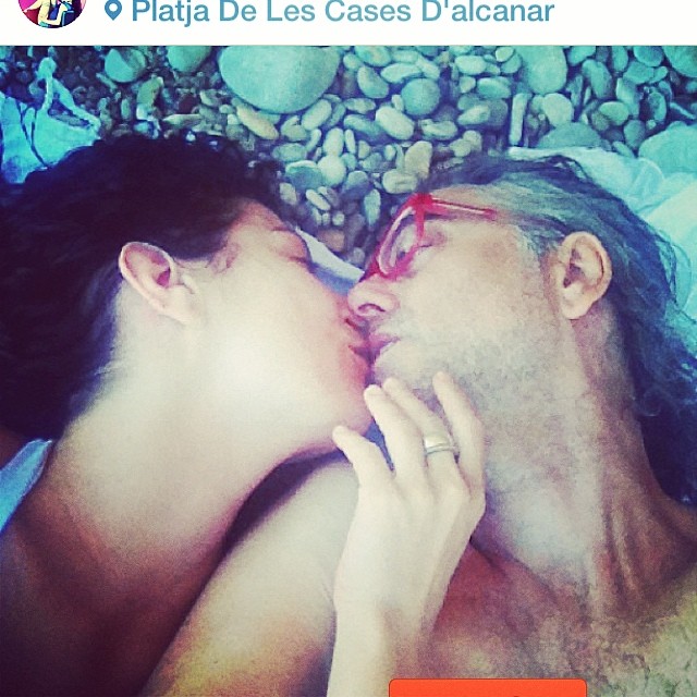 Roser Amills I Victor Amela Beso