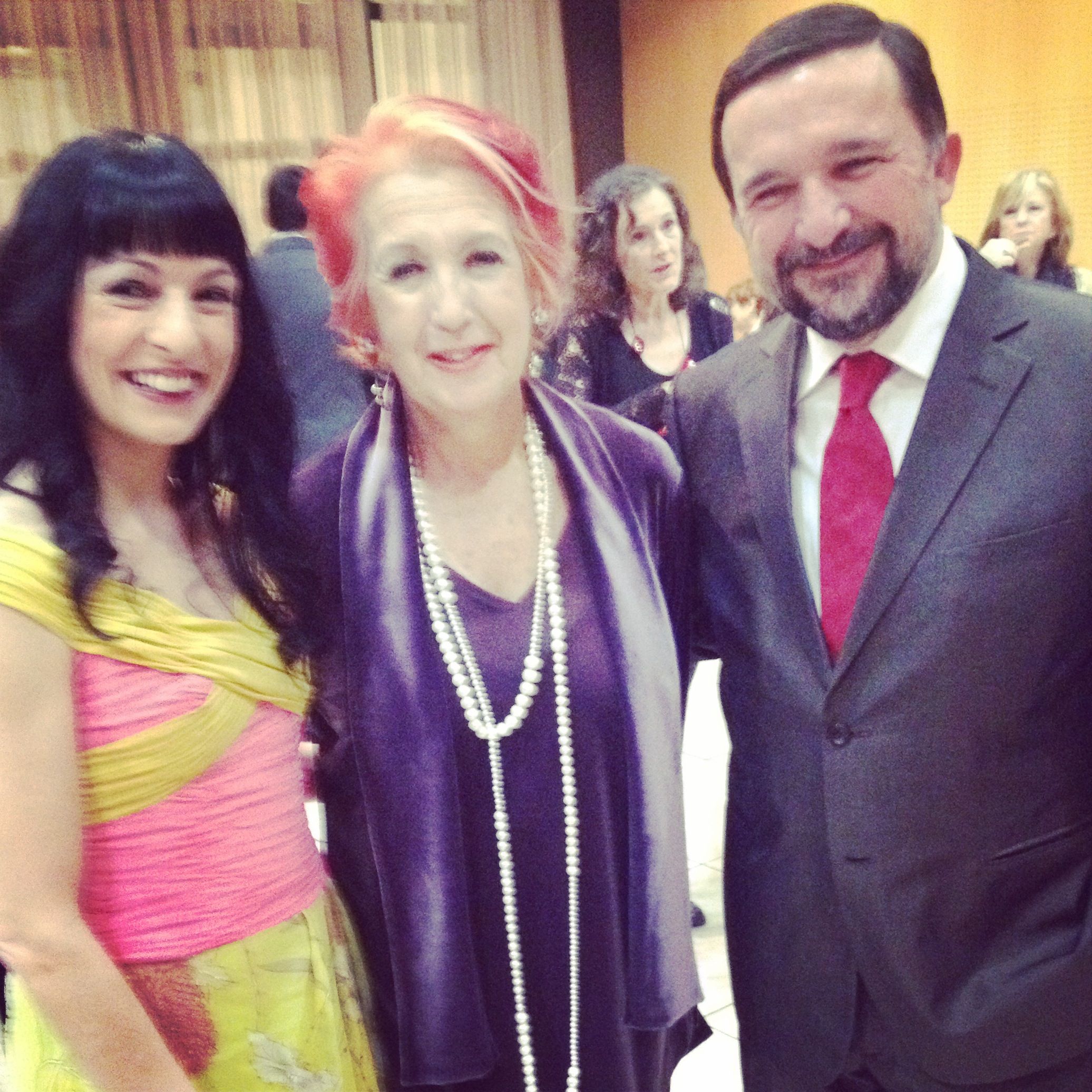 Roser Amills Rosa Maria Calaf Y Sergio Vilasanjuan Gala Premios Apei 2014