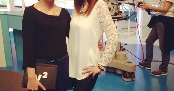 roser amills y tania lozano en vespre a La 2 de RTVE, Vespre a La 2