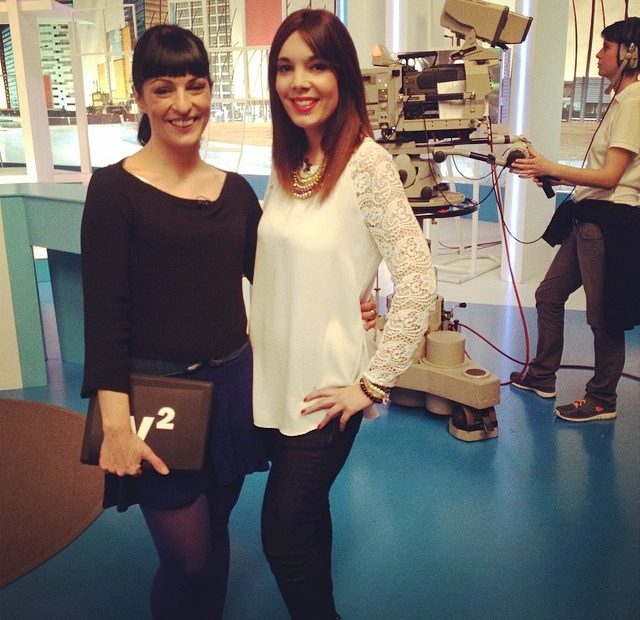 roser amills y tania lozano en vespre a La 2 de RTVE, Vespre a La 2