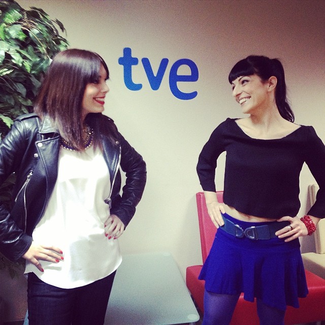 roser amills y tania lozano en vespre a La 2 de RTVE, Vespre a La 2