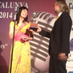 Roser Amills Y Victor Amela Gala Microfono De Plata Informadores 2014 Apei Vichy Catalan 2