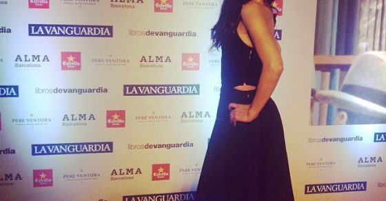 La fiesta de La Vanguardia en el #hotelalma es fabulosa ;)) - Roser Amills, escritora mallorquina