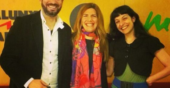 Avui a Catalunya Ràdio, 3 gamberrets: la sexòloga Carme Sánchez, el divulgador científic Pere Estupinyà i servidora ;)) - Roser Amills, escritora mallorquina