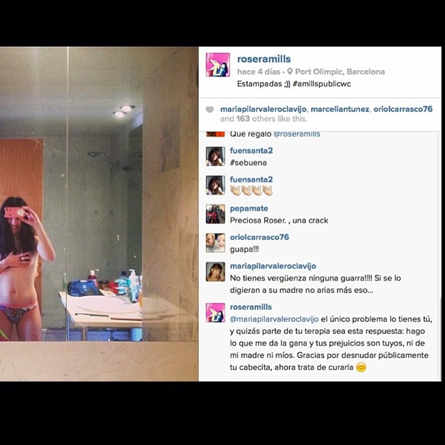 comentarios a roser amills por sus amillspublicwc