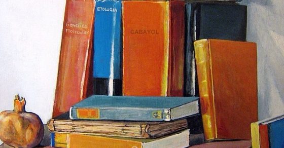 Avui porto a TVE la 2 Vespre a La 2 d'espectador VIP al Josep Maria Cabayol 1 Cuadro libros josep maria cabayol