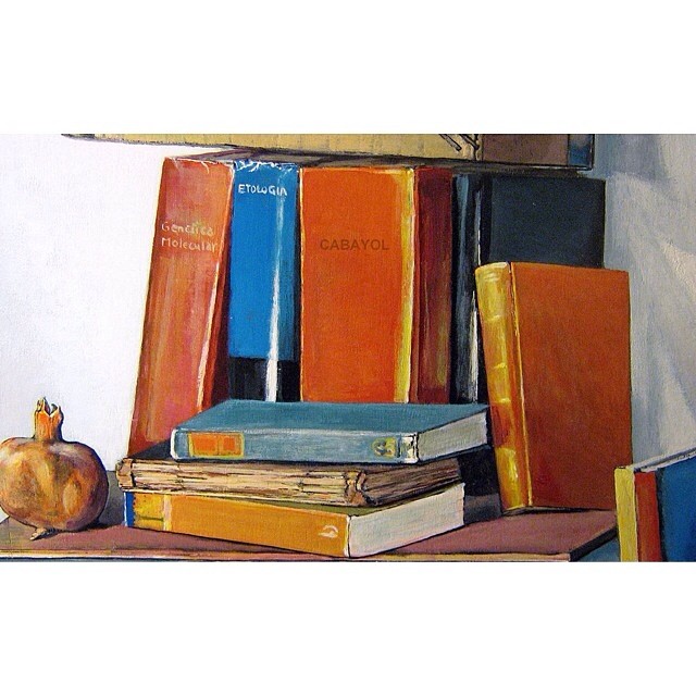 Cuadro libros josep maria cabayol