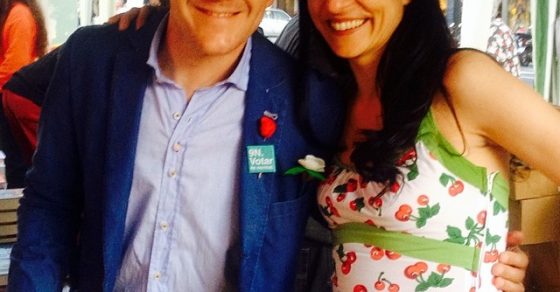 Narcis Gironell con Roser Amills