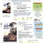 Captura de la página de Amazon con Sé buena de Roser Amills en Kindle y en tapa blanda