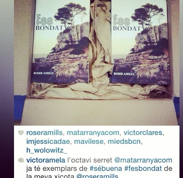 Novela Se buena de Roser Amills en la libreria Serret