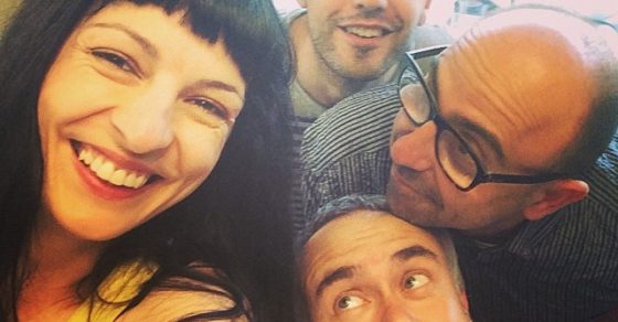 Roser Amills amb en Peyu a Catalunya Radio