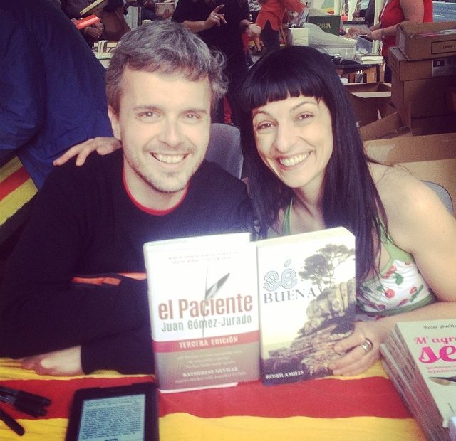 Roser Amills con Juan Gomez Jurado