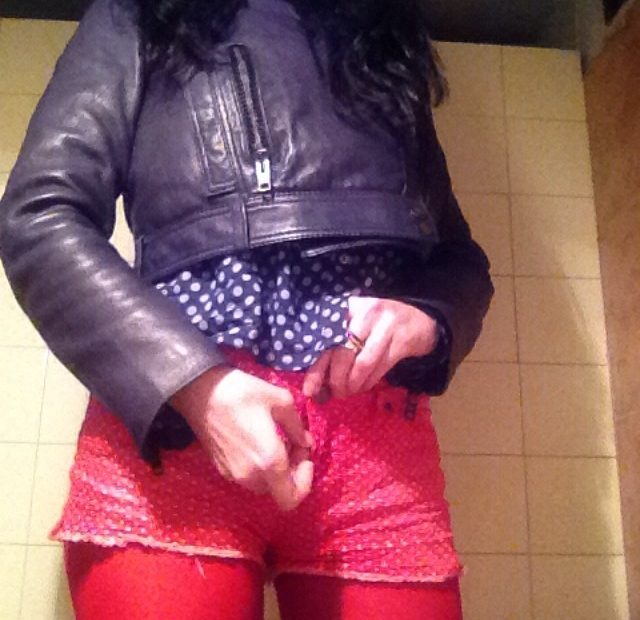 Roser amills short rojo topos