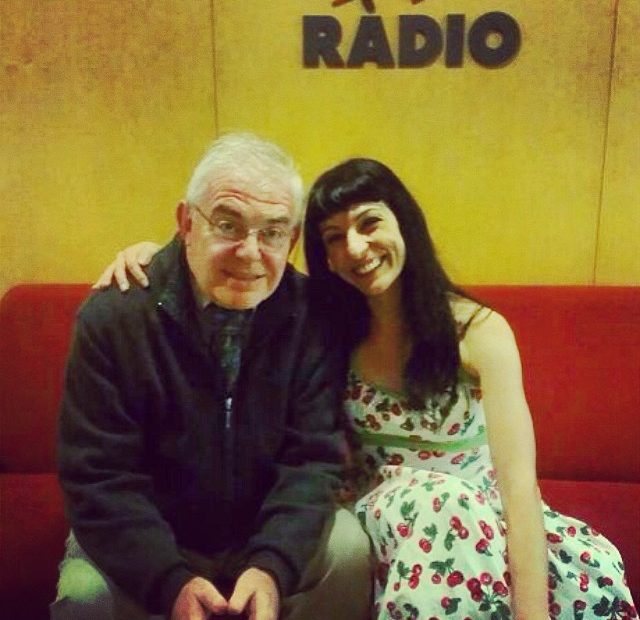 Roser Amills y Ramon Alcoberro a catalunya radio