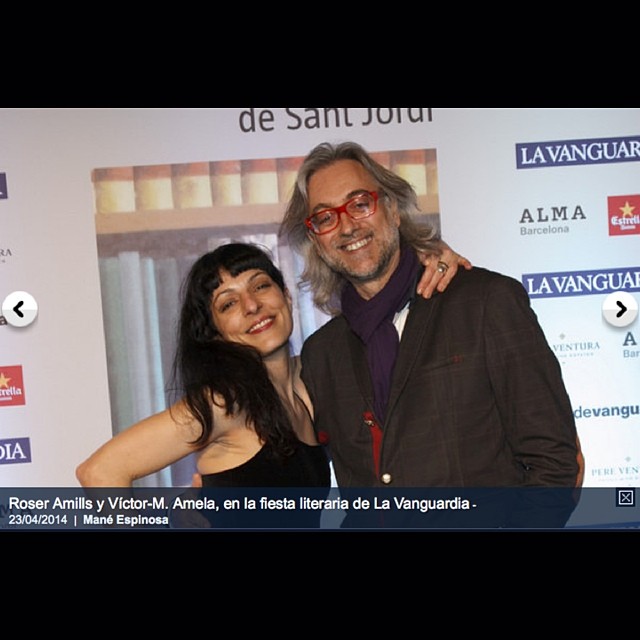 Víctor Amela y Roser Amills