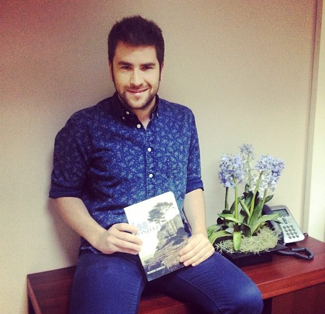 Victor Fernandez Clares con la novela Fes bondat de roser amills