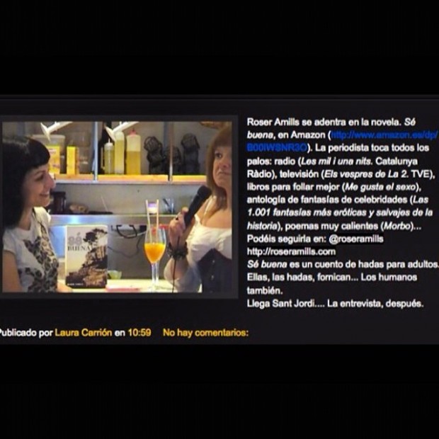 Roser Amills entrevista Laura Carrion tv - Roser Amills, escritora mallorquina