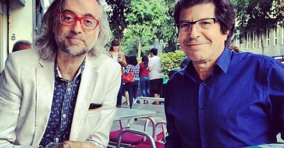 Dos grandes van a hablar de #amorcontraroma ahora! Joaquín Luna y @victoramela ;)) - Roser Amills, escritora mallorquina