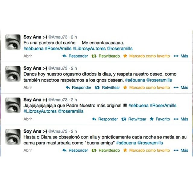 Comentarios de los lectores novela Se buena de Roser Amills