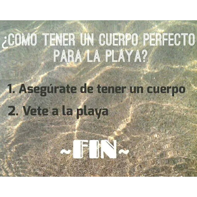 como tener un cuerpo perfecto para la playa
